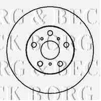 Фото Автозапчасть BORG & BECK BBD4048