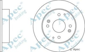 Фото Гальмівний диск APEC braking DSK922