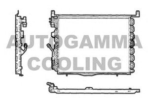 Фото Конденсатор, кондиціонер AUTOGAMMA 101728
