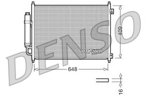 Фото Конденсатор, кондиціонер Denso/Ketner DCN46001