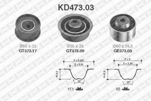 Фото Комплект ременю ГРМ SNR/NTN KD473.03