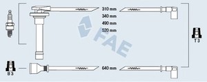 Фото Комплект дротів запалювання FAE 85320