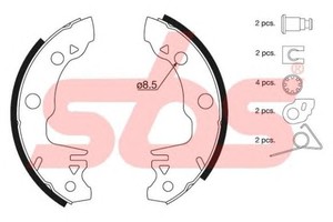 Фото Комплект гальмівних колодок SBS 18512799228