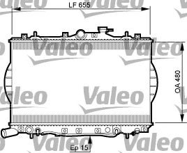 Фото Датчик ABS, передній Valeo 734956