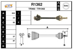 Фото Привідний вал SNRA R1362