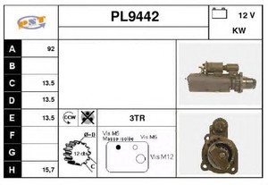 Фото Стартер SNRA PL9442