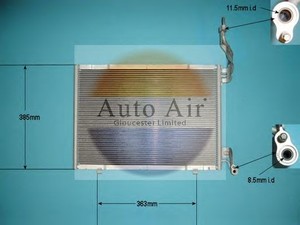 Фото Конденсатор, кондиціонер AUTO AIR GLOUCESTER 166508A