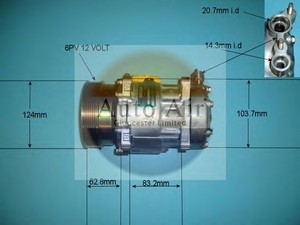 Фото Компресор, кондиціонер AUTO AIR GLOUCESTER 141239