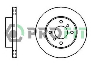 Фото Диск гальмівний Profit 50100260