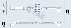 Фото Комплект дротів запалювання FAE 85440