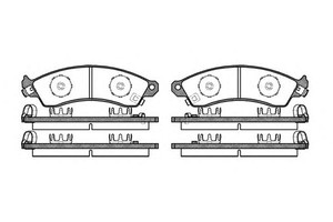 Фото Гальмівні колодки KAVO PARTS 0334 02