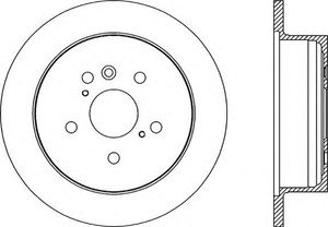 Фото Гальмівний диск OPEN PARTS BDR2172.10