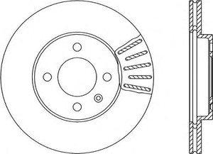 Фото Гальмівний диск OPEN PARTS BDA1579.20