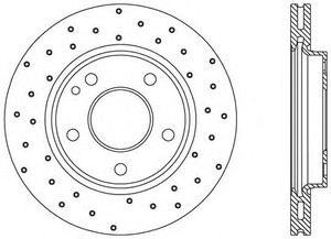 Фото Гальмівний диск OPEN PARTS BDRS1700.25