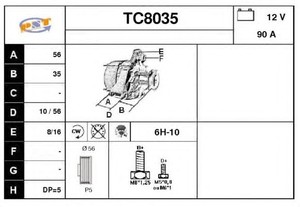 Фото Генератор SNRA TC8035