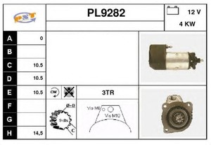 Фото Стартер SNRA PL9282