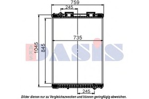 Фото Датчик ABS, передній AKS DASIS 260570S