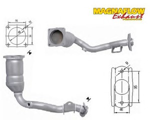 Фото Каталізатор MAGNAFLOW 60907