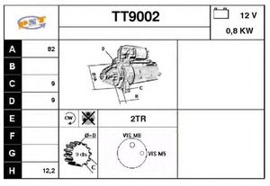 Фото Стартер SNRA TT9002