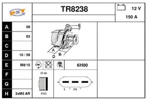 Фото Генератор SNRA TR8238