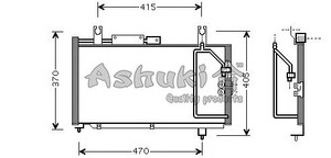 Фото Конденсатор, кондиціонер ASHUKI K460-06