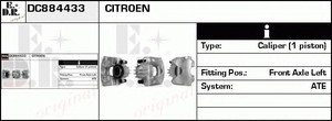 Фото Гальмівний супорт EDR DC884433