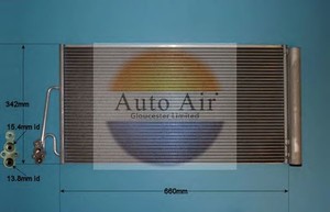 Фото Конденсатор, кондиціонер AUTO AIR GLOUCESTER 168917