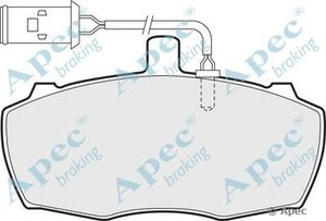 Фото Комлект гальмівних колодок, дисковий механізм APEC braking PAD70