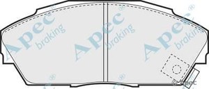 Фото Комлект гальмівних колодок, дисковий механізм APEC braking PAD704