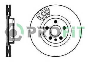 Фото Диск гальмівний Profit 50100760