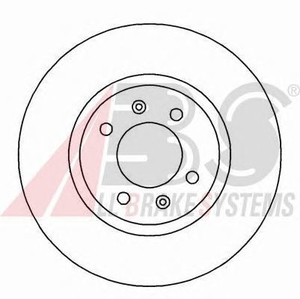 Фото Гальмівний диск ABS 16649 OE