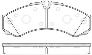 Фото Гальмівні колодки KAVO PARTS 0651 20