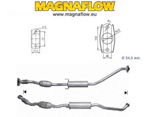 Фото Каталізатор MAGNAFLOW 68005D