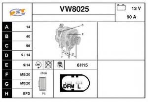 Фото Генератор SNRA VW8025