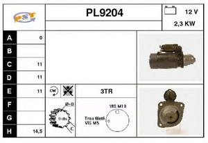 Фото Стартер SNRA PL9204