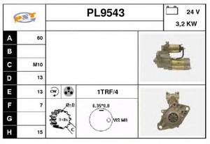 Фото Стартер SNRA PL9543