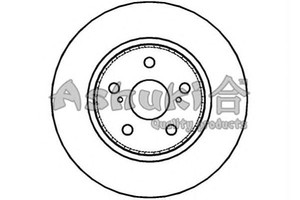 Фото Гальмівний диск ASHUKI T603-03