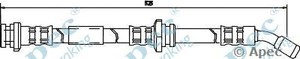 Фото Гальмівний шланг APEC braking HOS3124