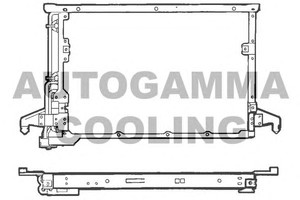 Фото Конденсатор, кондиціонер AUTOGAMMA 101572
