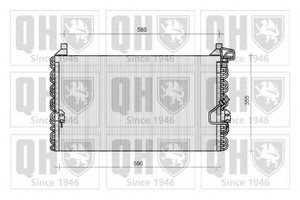 Фото Конденсатор, кондиціонер QUINTON HAZELL QCN104