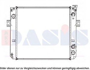 Фото Радіатор, охолодження двигуна AKS DASIS 450072N
