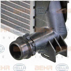 Фото Радіатор, охолодження двигуна Behr Hella Service 8MK376715341