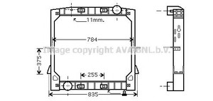 Фото Датчик ABS, передній AVA COOLING SYSTEMS IVA2070