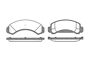 Фото Гальмівні колодки KAVO PARTS 0454 00