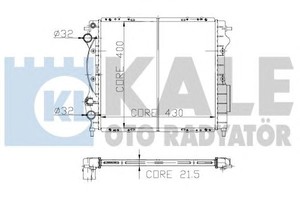 Фото Датчик ABS, передній KALE OTO RADYATOR 146200