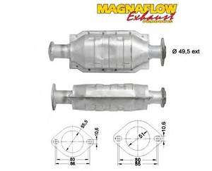 Фото Каталізатор MAGNAFLOW 86377