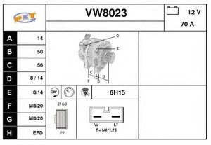 Фото Генератор SNRA VW8023