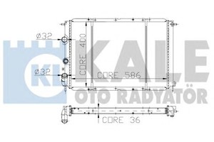 Фото Датчик ABS, передній KALE OTO RADYATOR 162100