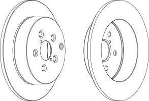 Фото Гальмівний диск WAGNER WGR1406-1