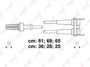 Фото Комплект дротів запалювання LYNXauto SPC6312